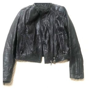 Levi’s faux leather jacket size small